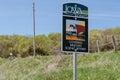 Sign for the Iowa Byways - Covered Bridges Scenic Byway