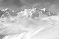 Swiss Alps: Winter sport at Parsenn Weisfluhjoch above Davos City in Canton GraubÃÂ¼nden