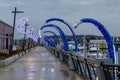 Wintertide Celebration Tree at Everett Waterfront Royalty Free Stock Photo