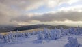 Wintertime on Brocken Mountain,Harz,Germany