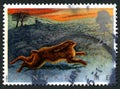 Wintertime UK Postage Stamp