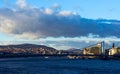 Wintery late afternoon of Budapest