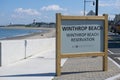 Winthrop Beach reservation Winthrop MA USA Royalty Free Stock Photo