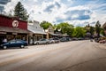 Winthrop small western city street scene Royalty Free Stock Photo