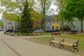 Winthrop Square in Charlestown, Boston, MA, USA Royalty Free Stock Photo