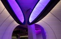 The Winton Mathematics Gallery at the Science Museum, London, designed by Zaha Hadid Architects.