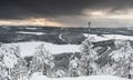 Wintry landscape from Finland Royalty Free Stock Photo