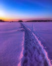 Wintry road