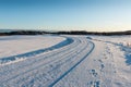 Wintry road