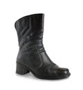 Wintry womanish boot Royalty Free Stock Photo