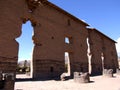 Wiracocha temple in the city of Raqchi Royalty Free Stock Photo