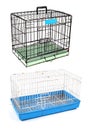 Wire cage and sheet for tiny pet Royalty Free Stock Photo