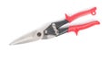 Wire cutter pliers with red handles