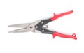 Wire cutter pliers with red handles Royalty Free Stock Photo