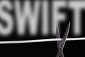 wire-cutting scissors swift to Russia. SWIFT financial system