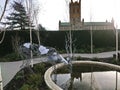 Buckfast Abbey Gardens Deer Sculpture