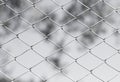 Wire fence details Royalty Free Stock Photo