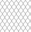 Wire fence. Vector.