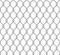 Wire mesh fence