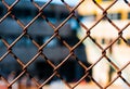 Wire Mesh fence Royalty Free Stock Photo