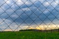 Wire mesh fence Rabitz net