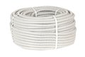 Wire roll black on white background Royalty Free Stock Photo