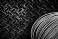 Wire rope background Royalty Free Stock Photo