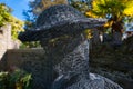 Wire staue of a soldier at Overbeck House