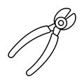 wire strippers tool icon