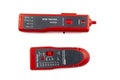 Wire Tracker, Line Finder Cable Tester for Network LAN Ethernet Cable Collation isoleated on white background. Portable Handheld