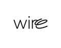 Wire Typography Wordmark Logotext