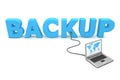 Wired to Backup Royalty Free Stock Photo