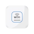 Wireless access point concept by Have not antenna Royalty Free Stock Photo