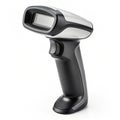 Wireless barcode scanner on white background Royalty Free Stock Photo