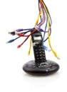 Wireless black telephone Royalty Free Stock Photo