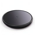 wireless charging pad with a flat surface and quick c Royalty Free Stock Photo