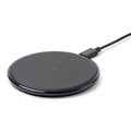 Wireless Charging Pad Isolated on White Background Royalty Free Stock Photo