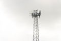 Wireless communications tower Royalty Free Stock Photo