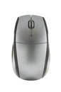 Wireless computer mouse with clipping path Royalty Free Stock Photo