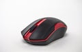 Wireless computer mouse isolate wite background close up Royalty Free Stock Photo