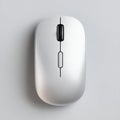 Wireless computer mouse isolated on light background Royalty Free Stock Photo