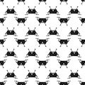 Wireless drone pattern seamless vector