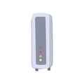 wireless dsl modem cartoon vector illustration