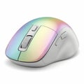 Wireless gaming mouse with colorful design and ergonomic shape Royalty Free Stock Photo