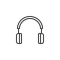 Wireless Headphones line icon