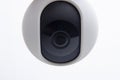Wireless home security 360 on white background Royalty Free Stock Photo