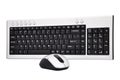 Wireless keyboard and mouse Royalty Free Stock Photo