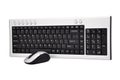 Wireless keyboard and mouse Royalty Free Stock Photo