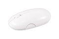 Wireless mouse isolated on white background. Computer accessory or hardware for your design. Clipping paths object