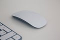 Wireless mouse. New model multicolored Apple iMac Royalty Free Stock Photo